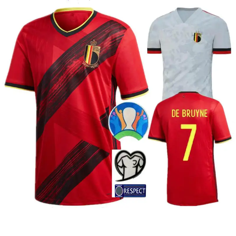 

Adult 2020 BelgiumES jersey HAZARD LUKAKU MERTENS Soccer shirt Home 20 21 VERMAELEN DE BRUYNE NAINGGOLAN FOOTBALL SHIRTS