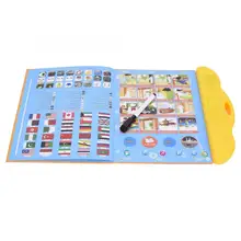 Мусульманская развивающая игрушка раннее образование живопись Английский Арабский исламский обучающая машина обучающая игрушка