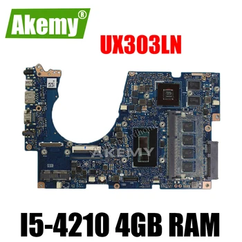 

UX303LN Motherboard REV2.0 I5-4210U 4GB For Asus UX303 UX303L Laptop motherboard UX303LN Mainboard UX303LN Motherboard