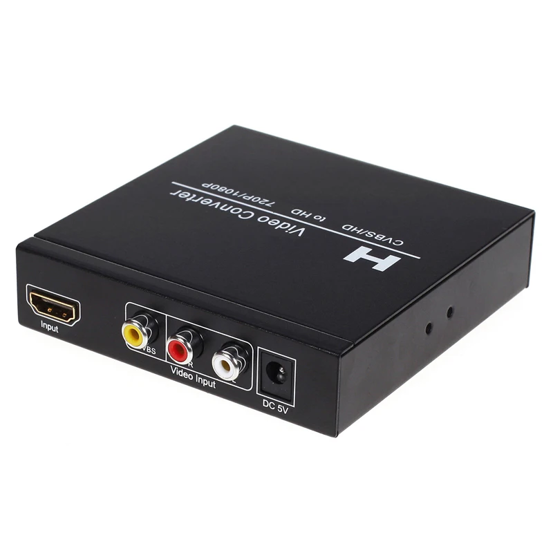 

720p HD 1080P HDMI-compatible 3RCA CVBS AV Audio Video Converter Adapter PAL NTSC for PS4 PS5 Xbox DVD Laptop PC To TV Monitor