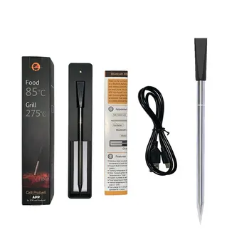 

Bbq Wireless Barbecue Thermometer Kitchen Smart Barbecue Food Oven Thermometer Stainless Steel Probe TY520