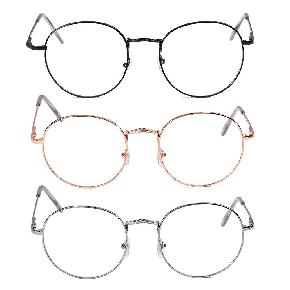 Vintage Metall runde Brille Rahmen Frauen Männer klare Linse für Presbyopie Brille Brille Hyperopie Brille Unisex – Detail 9