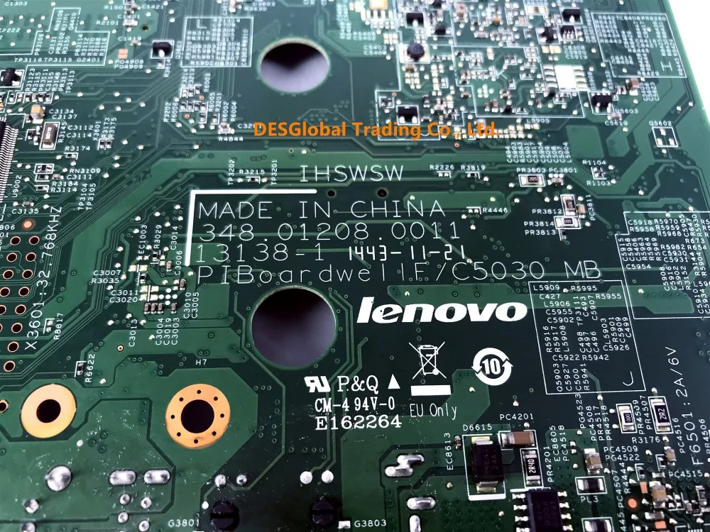 Для lenovo C50-30 C5030 Гавайская гитара 23 дюймов материнская плата i3-4030U GeForce 820A материнская плата 5B20G94030 348.01208.0011 13138-1 прекрасно работает