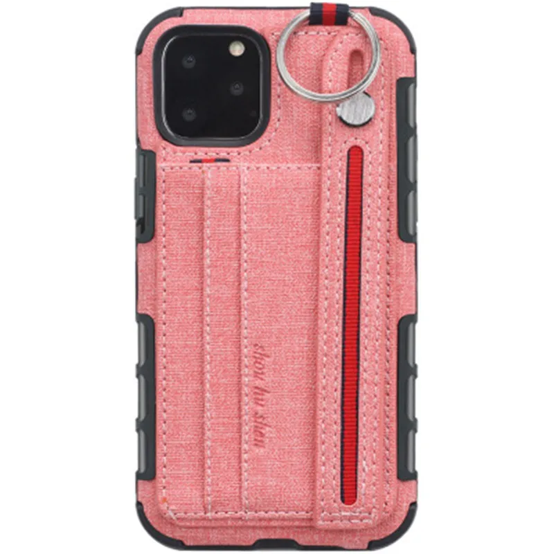 Силиконовый чехол iviLongTail для iPhone11 Pro 6 7 8 XR XS MAX, вставной Чехол для карт, кронштейн, браслет, интегральный защитный чехол для телефона