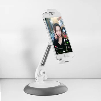 

Phone Holder Desktop Lazy Bedside Bracket Universal Multi-function Computer TV Live Flat Bracket for iPad Tablet PC