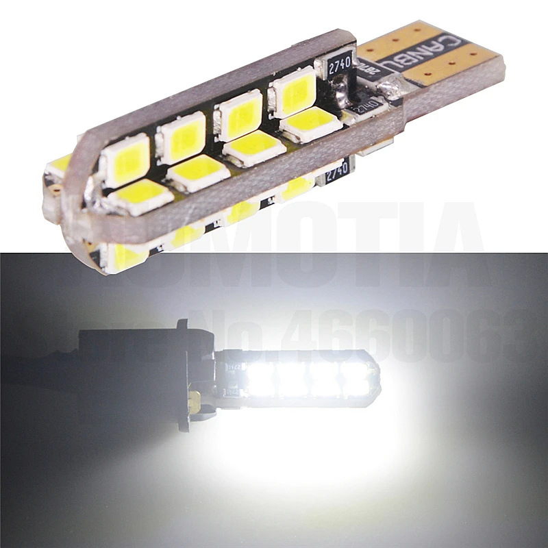 100x автомобилей CANBUS T10 194 168 W5W 32 светодиодный 2835 SMD автоматического включения боковой номерной знак светильник лампа габаритного огня AC/DC 12V