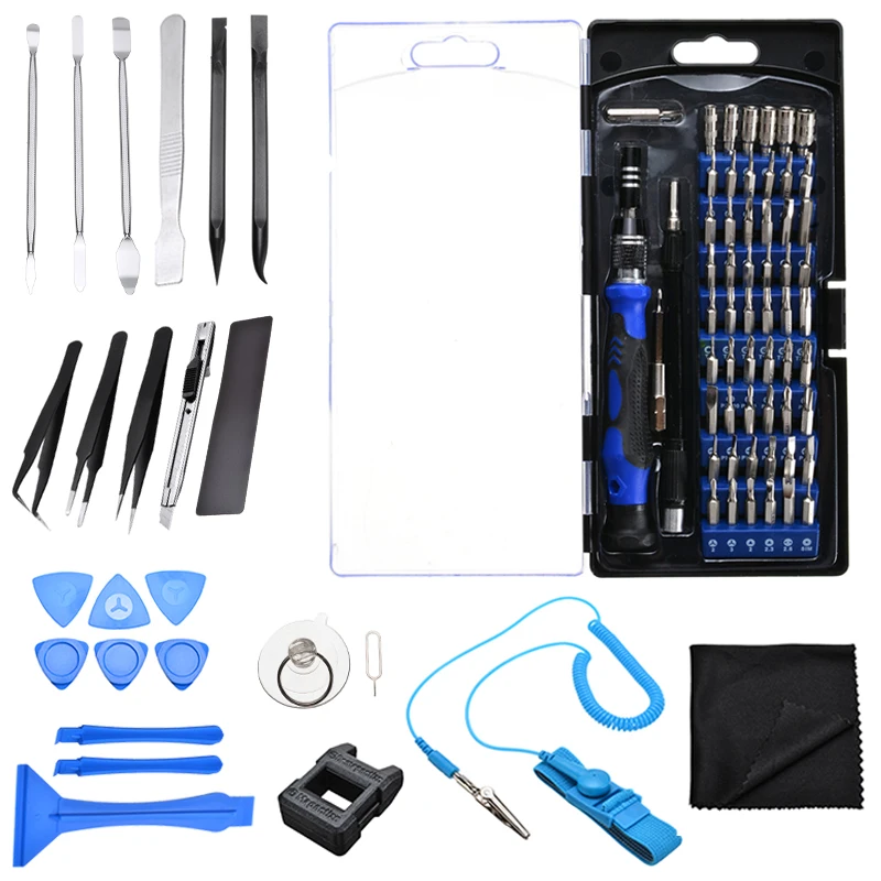 

New Arrival 86 In 1 Magnetic Precision Screwdriver Bit For Smartphone PC iPhone iPad Tablets Glasses Watches Repair Tool Kit