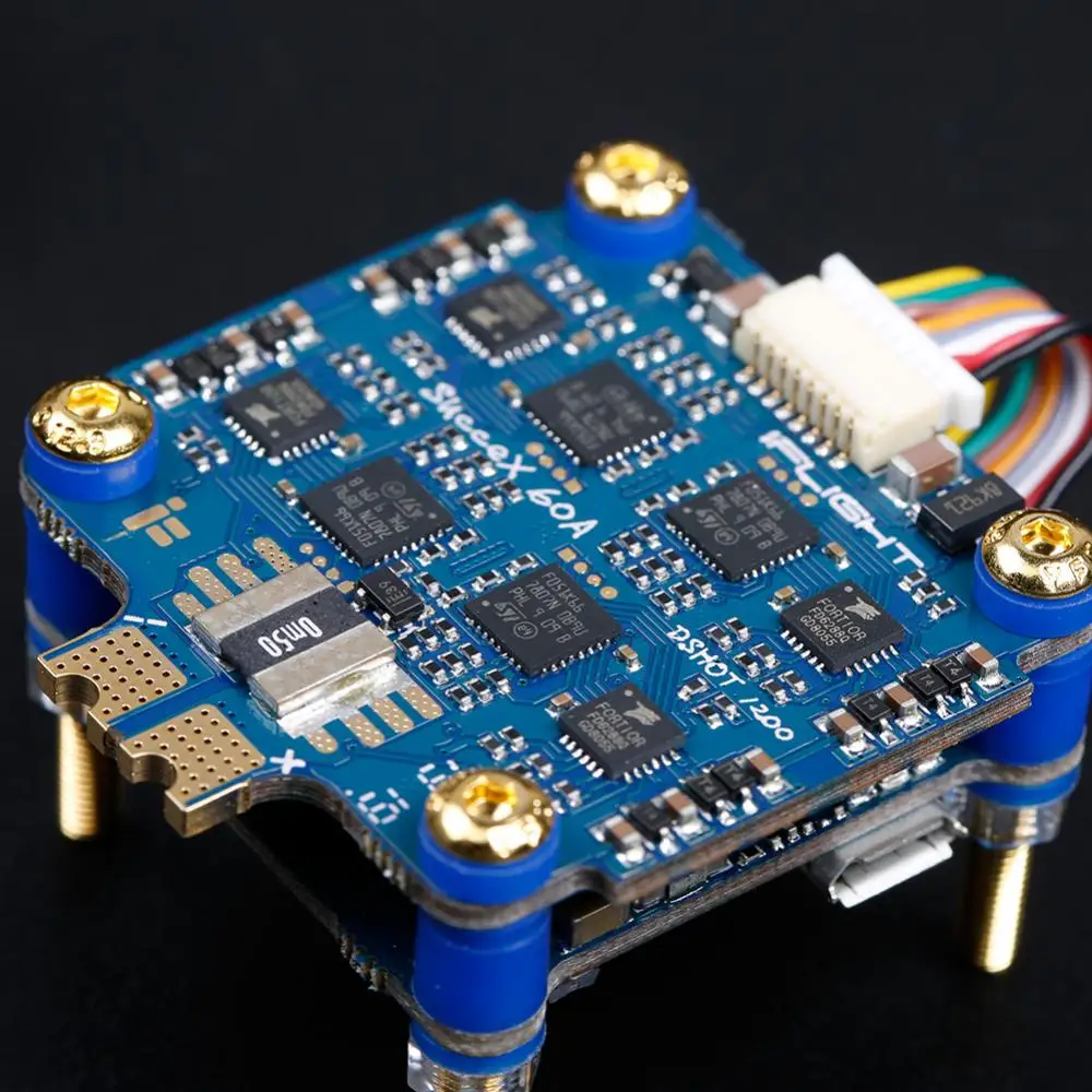 SucceX F7 V2.1 TwinG FC w/Баро с SucceX 60A V2 плюс BLHeli_32 4-в-1 ESC для FPV RC быстроходный беспилотный Радиоуправляемый летательный аппарат комплект