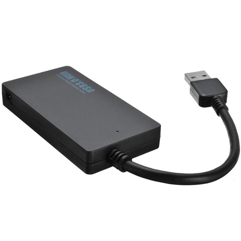 1 шт. Многофункциональный USB 3,0 концентратор 4 порта USB разветвитель Портативный USB адаптер концентратор для компьютера ПК ноутбука