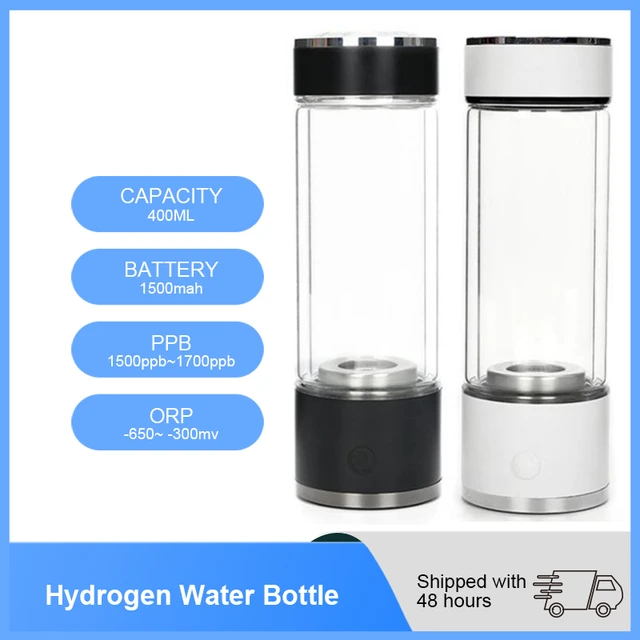 2400PPB SPE/PEM Max High concentration 1.5L Hydrogen Water Bottle,Hydrogen  Rich Water Generator Bottle Cup