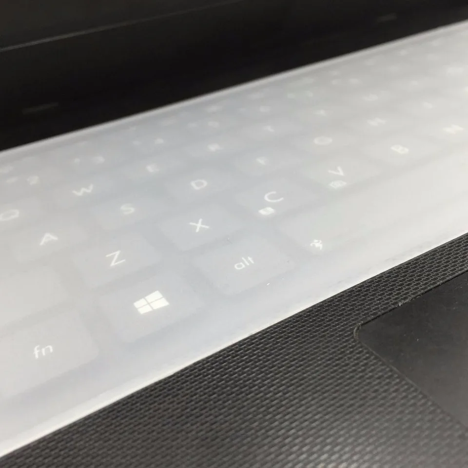 Keyboard Cover Skin Waterproof Dustproof Silicone Film Universal Tablet Keyboard Protector Guard for 13 17 Inch Notebook-One/_Color