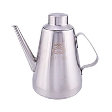 Контейнер из нержавеющей стали, диспенсер для уксуса, герметичный чайник, прочный, легко чистится, нетоксичные кухонные инструменты для ресторана, оливковое масло