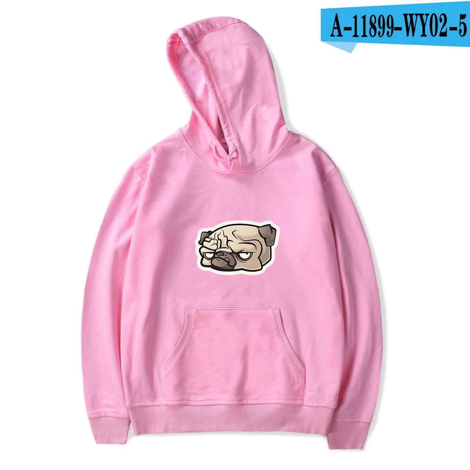 Мастиф Мопс толстовки для мужчин/женщин весна осень модная Толстовка мастиф Мопс Толстовка Повседневная Мальчики/Девочки подростков с капюшоном крутое пальто - Цвет: 1