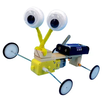 

Technology Small Production Diy Material Package Science Experiment Electric Model Crawler Assembly Robot Educational Toys