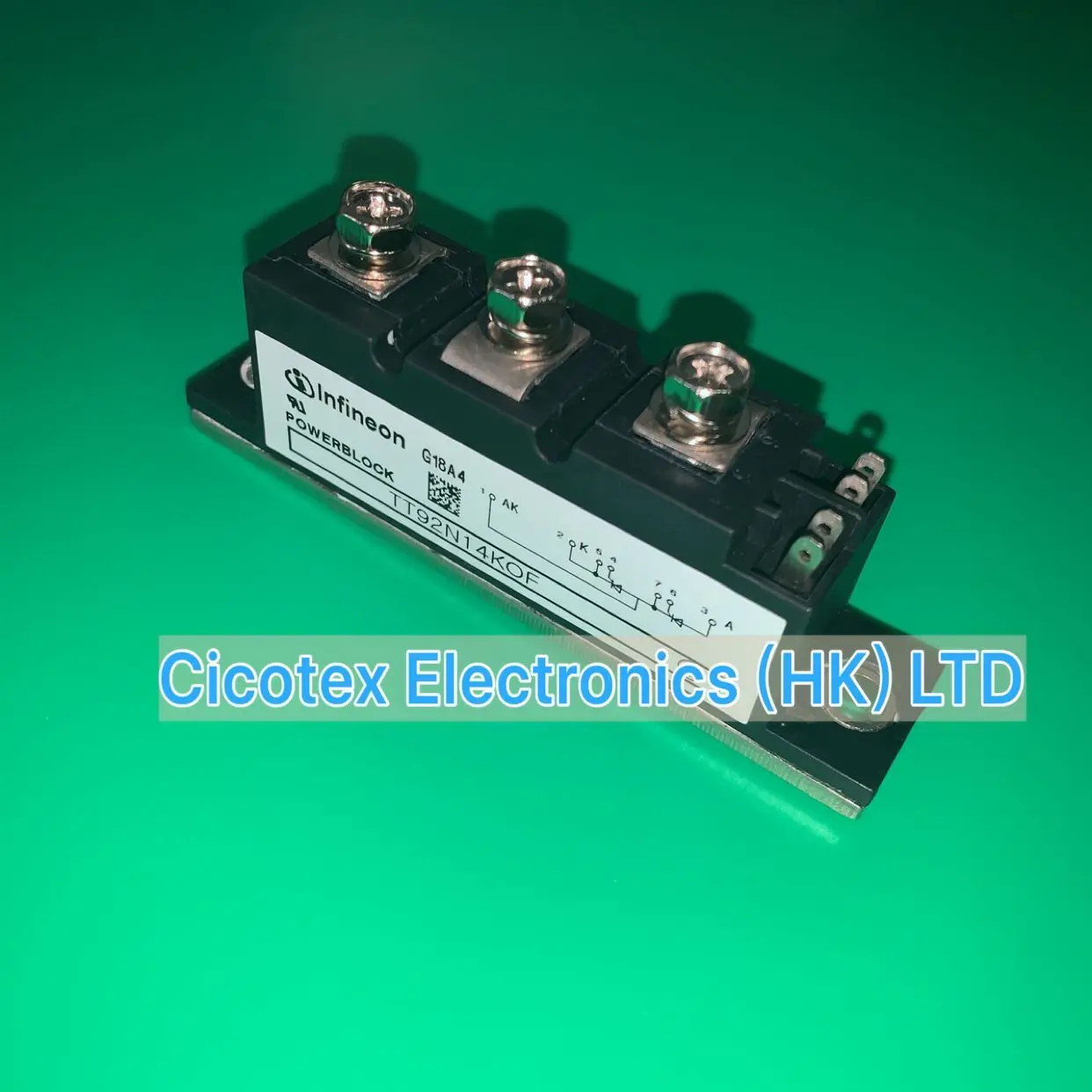Тиристорные модули питания TT92N14KOF TT 92N14 KOF SCR модуль 1.4KV 160A TT92N14K0F | Электронные