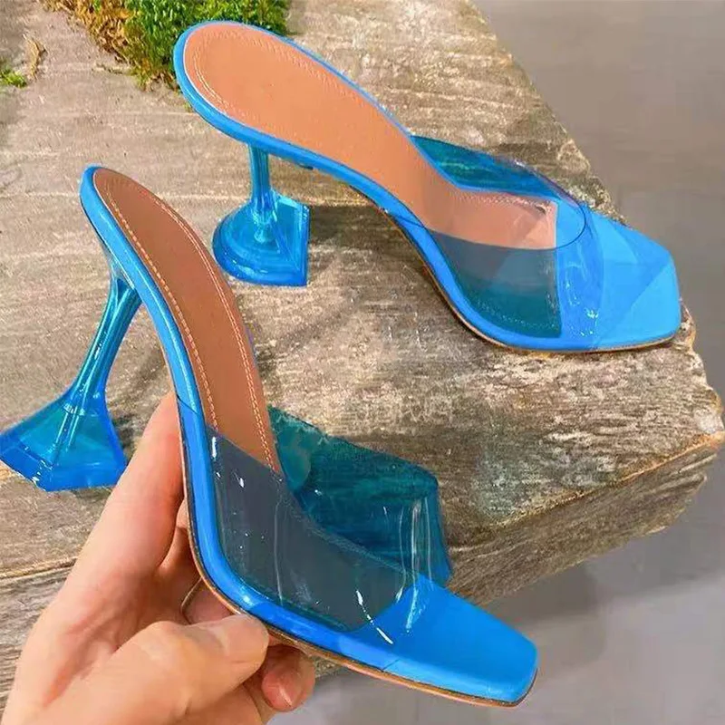 new hot sale woman glass shoe