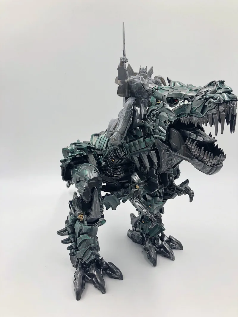 

Jingang Movie Transformation Toy Ls05 Grimlock Alloy Amplifier Version SS Dinosaur Phone Body Ancient America