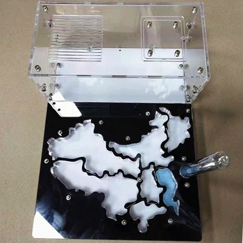 

Ant Workshop China Map Large Plane Ant Nest Acrylic Ants Farm House Desktop Decoration Gifts