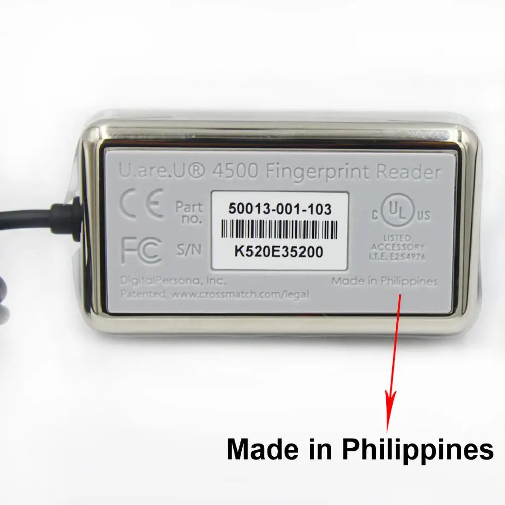 100 original digitalpersona usb biometrico leitor de 01