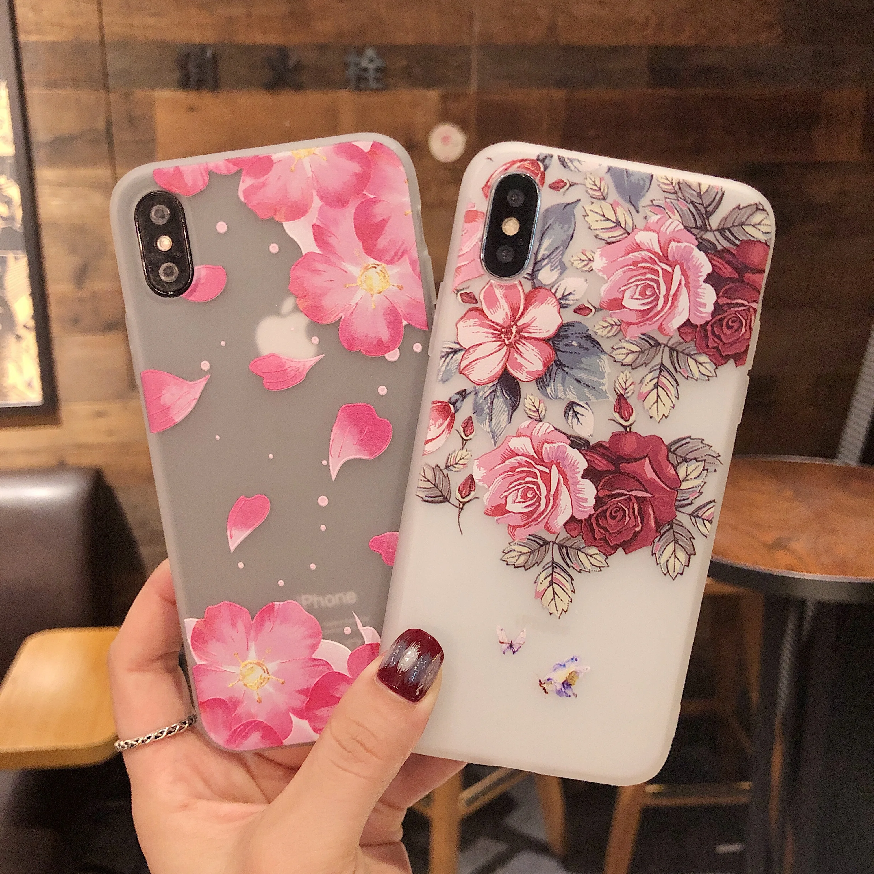 

For Apple iphone X XR Xs Max Soft TPU Mobile Phone Case For iphone 11 11Pro Max 6 6S 7 8 s Plus Phone bumper pouch cases cover