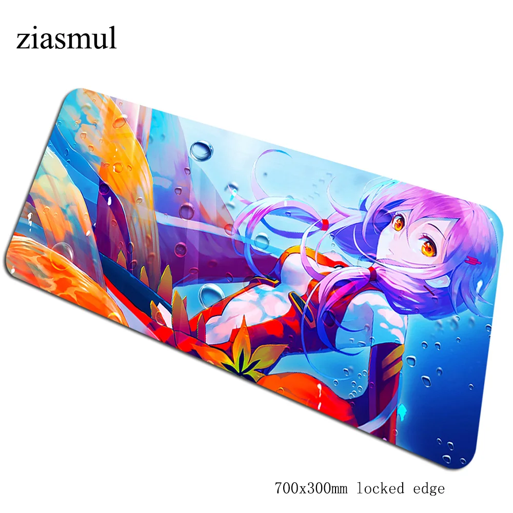 Guilty Crown padmouse подставка для запястья 70x30 см игровой коврик для мыши игровой компьютерный стол Kawaii коврик notbook mousemat pc