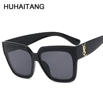 

HUHAITANG Luxury Square Brand Sunglasses Women Oversized Outdoor Men Sun Glasses Womens Vintage Oversize PC Sunglass