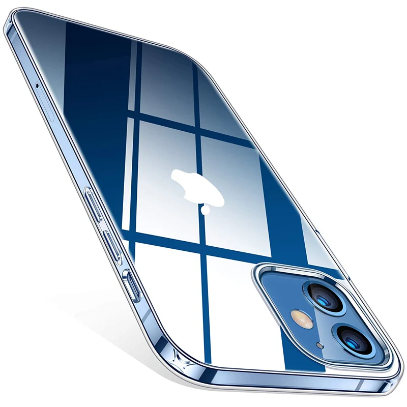 Luxury Case Silicone Cover Slim iPhone X Ultra-Thin for XS 8/7/6s/.. XR 8/11 7-Coque