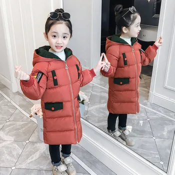 

Girls Winter Jacket 2020 Kids Clothes Autmn Winter Warm Outerwear Coat Children Winter Thick Cotton Down Jacket Coats for Girl