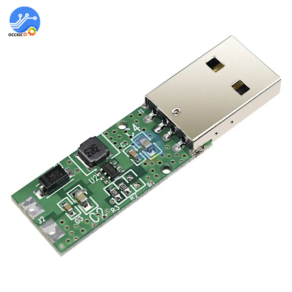 Модуль зарядного устройства USB модуль от 5 В до 12 повышающий внешний аккумулятор