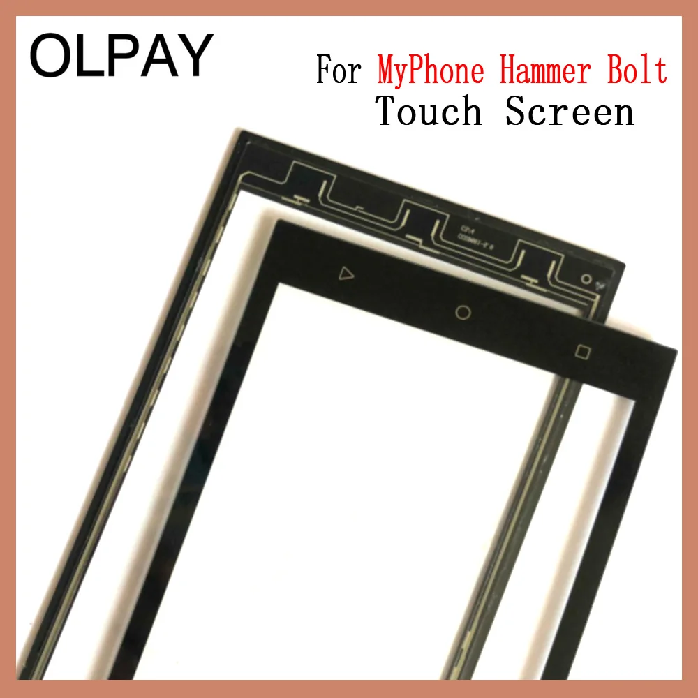 Дигитайзер сенсорного экрана мобильного телефона 5,0 дюйма для MyPhone Hammer Bolt Сенсорное стекло Сенсорные инструменты Бесплатный клей и салфетки
