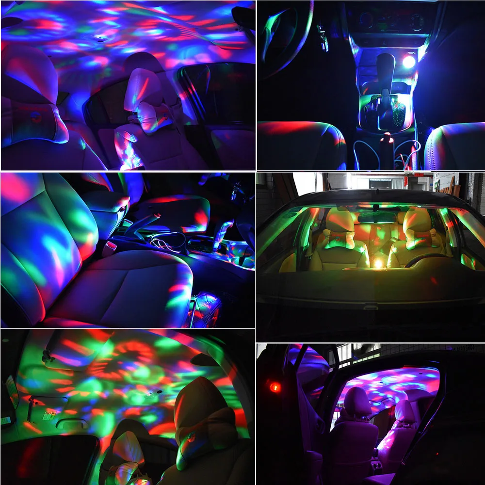 USB atmosphere light party lamp-8