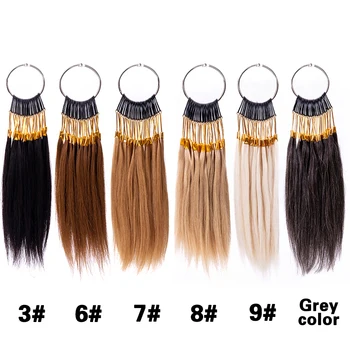 

Alileader 20Cm Human Remdy Hair Color Ring 30Pcs/Set For Human Hair Extensions And Salon Hair Dyeing Sample Chart Swatches Rings