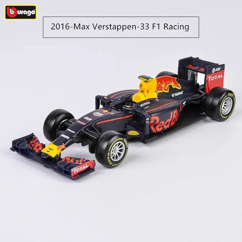 Бураго 1:43 2016 Красный BULL RB12 сплав F1 модель автомобиля литье под давлением