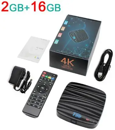 2g 16g Android 8.1 Allwinner H6 Android TV box T98 USB3.0 2G/4G 16G/32G Streaming media player 6K HDR 3D 4KSmart Bluetooth Set top Box - Цвет: 2g 16g
