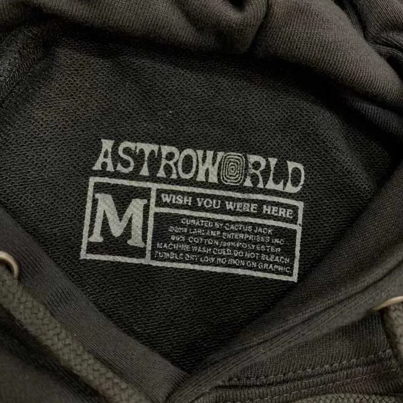 Толстовка с изображением Трэвиса Скотта Astroworl вышитая буква серия 19SS Новая Осенняя мужская и женская 1:1 пуловер CPFM. XYZW. W. W. C. D Толстовка-14