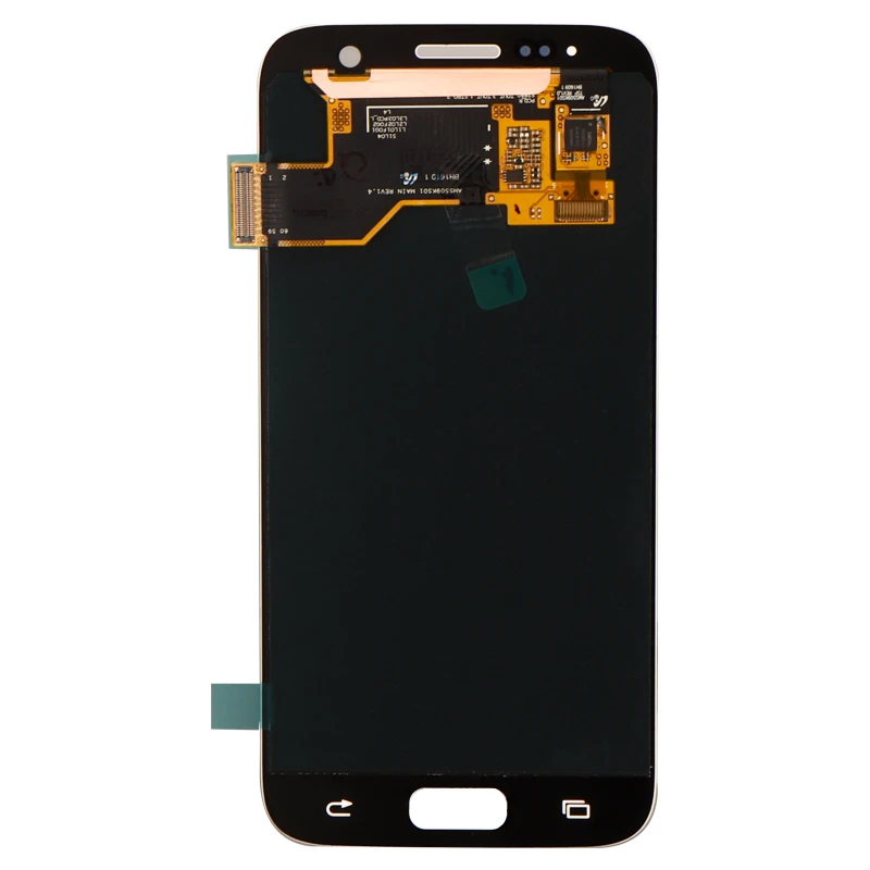 100% Оригинальный 5 1 ''Super AMOLED ЖК дисплей с рамкой для SAMSUNG Galaxy S7 плоский G930 G930F