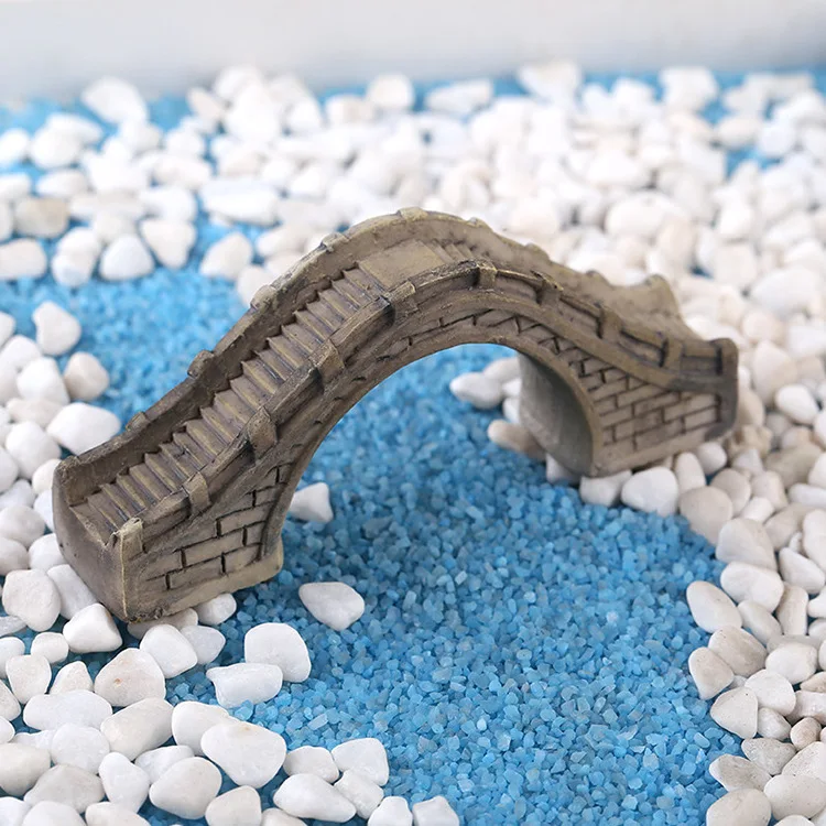

Sand Table Model Bridge Semicircle Arch Bridge Footbridge Handmade DIY Micro Landscape Decoration Scene Accessories Model Decora