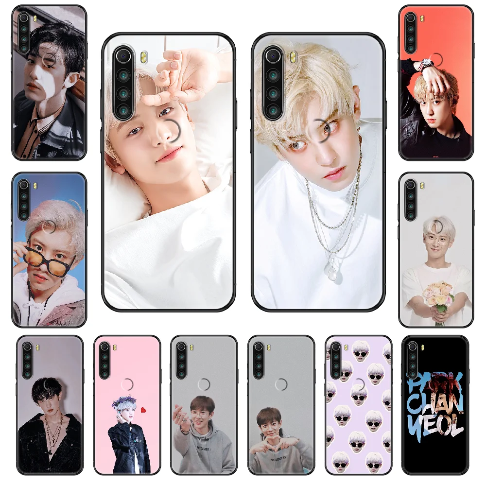 Чехол для телефона Kpop EXO Chanyeol Xiaomi Redmi Note S2 4 5 6 7 8 A S X Plus Pro черный роскошный красивый