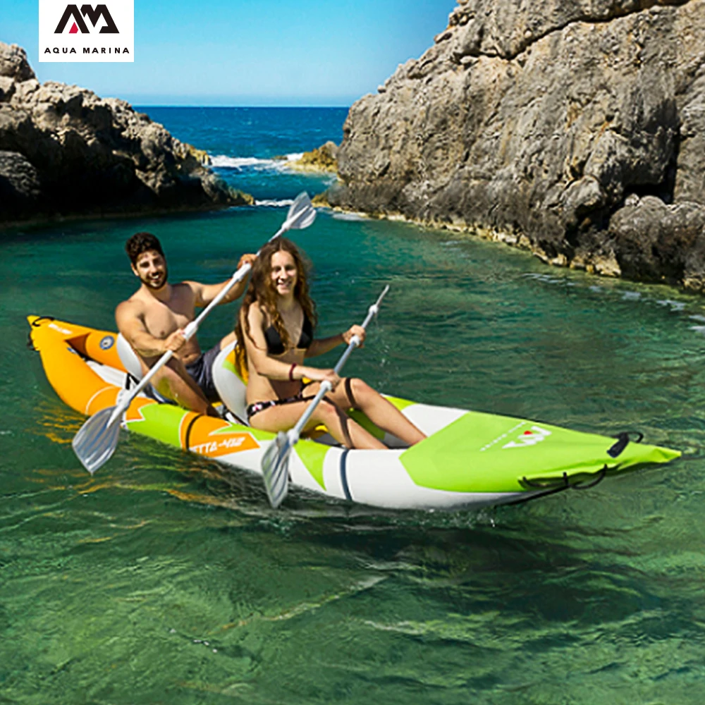 Новинка 2020 надувной каяк Aqua Marina на 1/2 человек для водных видов спорта лодка