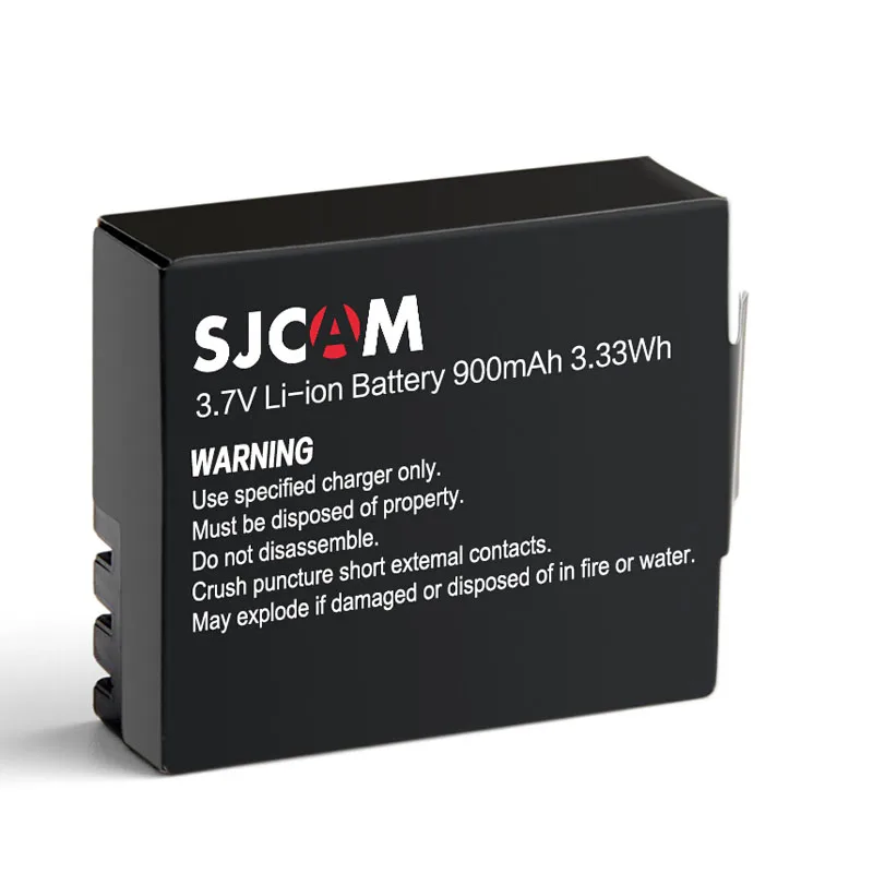 SJCAM SJ4000 аккумуляторная батарея 900 мАч 2 шт. батареи для SJ4000 SJ5000 SJ5000X Elite SJ4000 AIR M10 аксессуары для экшн-камеры