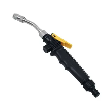

High Pressure Cleaner Copper Gun Head Nipple Type Cleaning Water Gun Essential Accessories