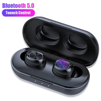 

Wireless Headphones Hifi Waterproof Bluetooth 5.0 Earphones Touch 6D Stereo USB sport Earbuds Game Headset for xiaomi