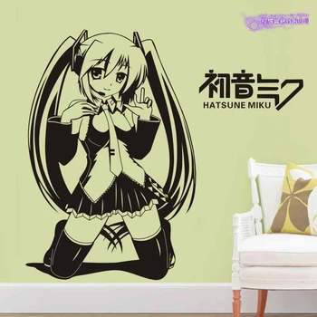 

Hatsune Miku Wall Stickers Vinyl Anime Decal Decor Home Decorative Decoration Hatsune Miku Car Sticker