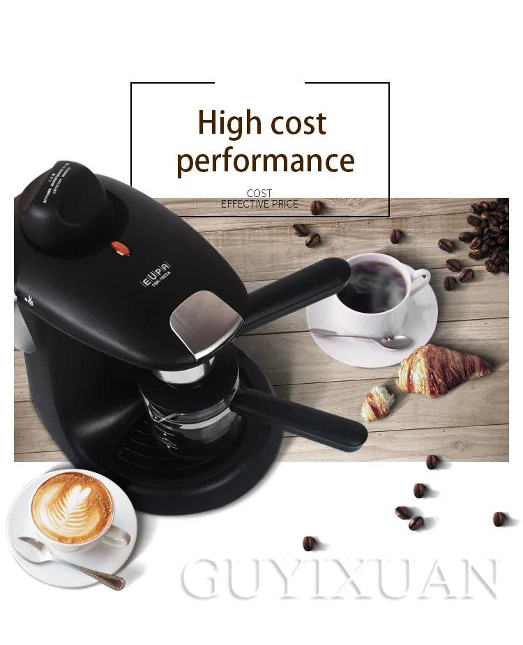 Italian coffee machine full semi-automatic small steam home cooking coffee pot milk foam Fancy coffee machine