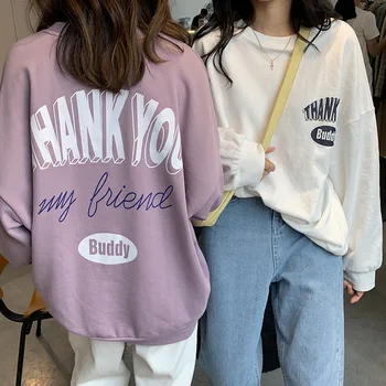 

Lazy-style, letter-print, women's dress, women's dress,2019, Korean-style, loose-style, casual-style harajuku kpop