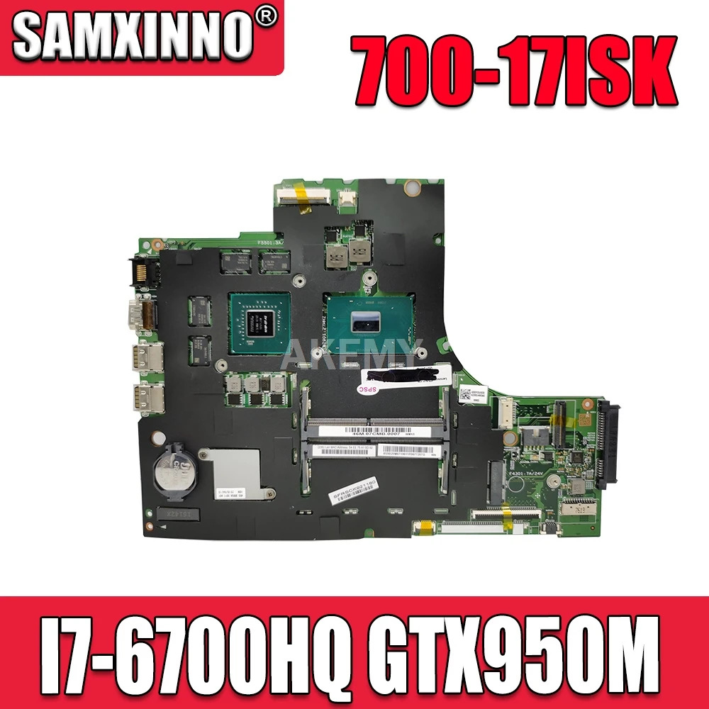 Для For Lenovo ideapad 700-15ISK xiaoxin700 материнская плата для ноутбука CPU I7 6700 GTX950M V4G 100% тест OK MB