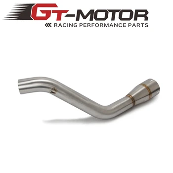 

Motorcycle Exhaust Slip On Muffler Modified Middle Link Pipe Middle Pipe for Kawasaki Z900 Ninja900 Ninja 900 Z 900 17-19