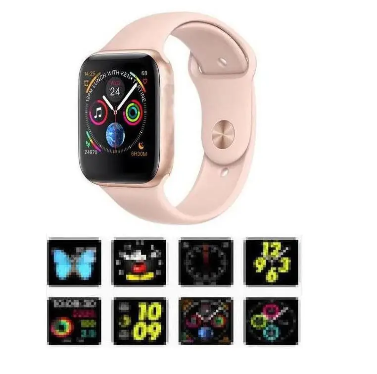 IWO 8 Series 4 умные часы 44 мм чехол Bluetooth умные часы для IOS телефона и Android телефон поддержка для