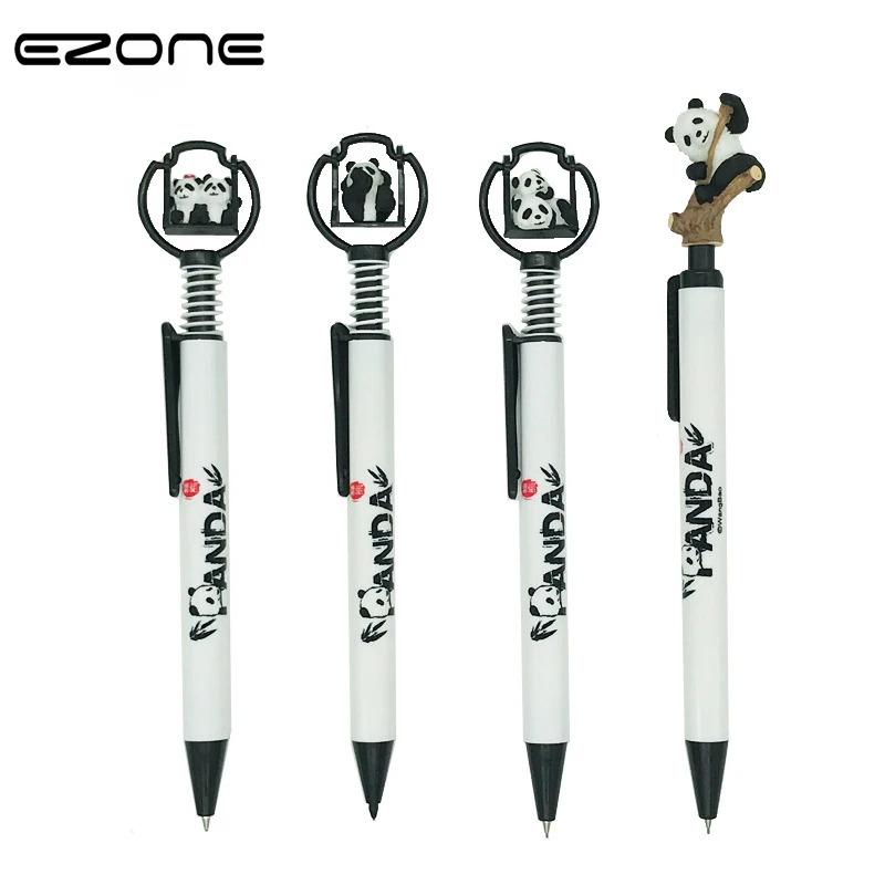 

EZONE 0.5mm 1PC Automatic Pencil Cute Panda Design Environmental Protection Cartoon Automatic Pencil School Students Stationery