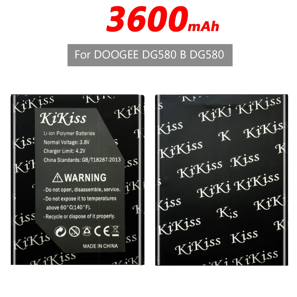 3600 мАч аккумулятор большой емкости для DOOGEE DG580 мобильный телефон литий-ионный полимерный аккумулятор большой мощности Для DOOGEE DG580 B DG580 B-DG580